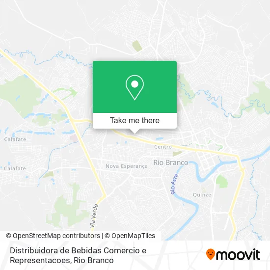 Distribuidora de Bebidas Comercio e Representacoes map