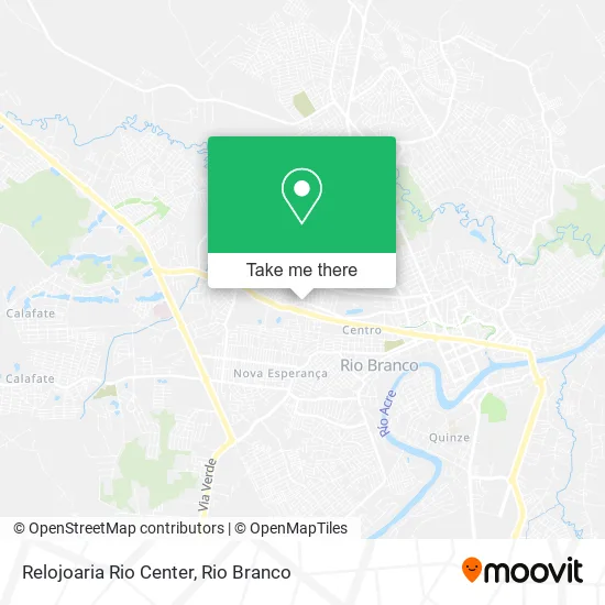 Relojoaria Rio Center map