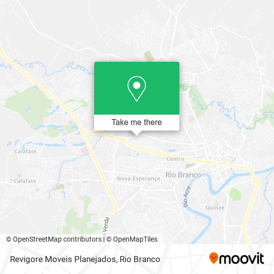 Revigore Moveis Planejados map