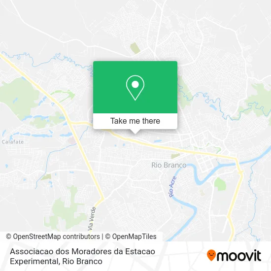 Associacao dos Moradores da Estacao Experimental map