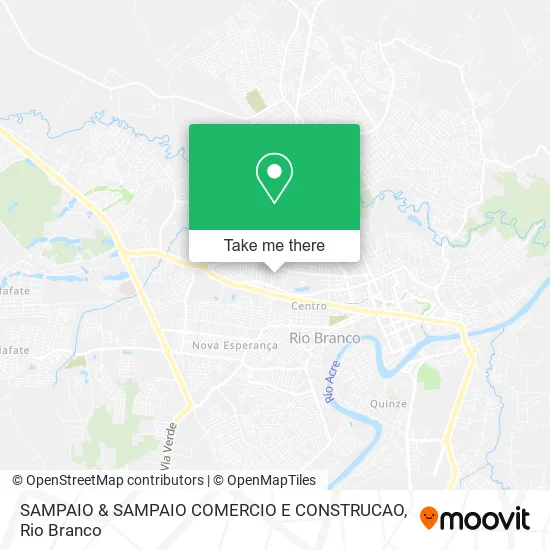 SAMPAIO & SAMPAIO COMERCIO E CONSTRUCAO map