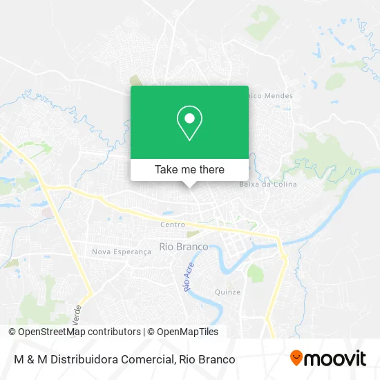 M & M Distribuidora Comercial map
