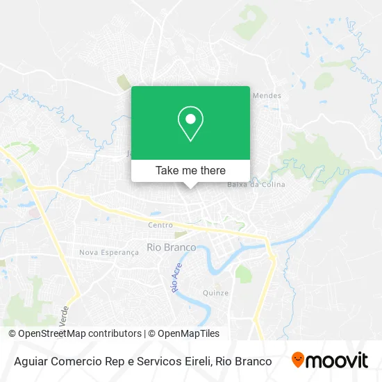 Aguiar Comercio Rep e Servicos Eireli map