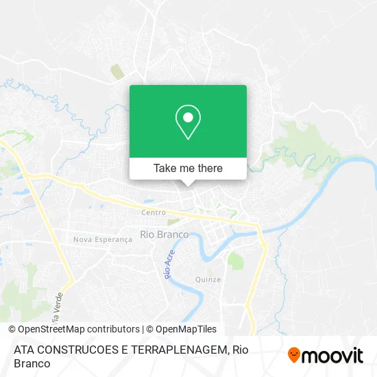 ATA CONSTRUCOES E TERRAPLENAGEM map