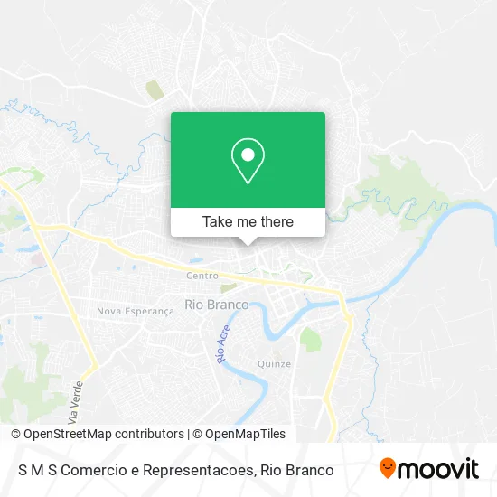 S M S Comercio e Representacoes map