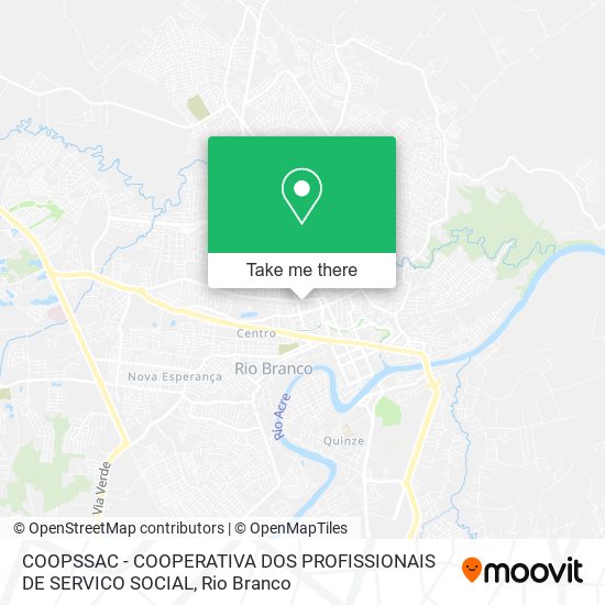 COOPSSAC - COOPERATIVA DOS PROFISSIONAIS DE SERVICO SOCIAL map