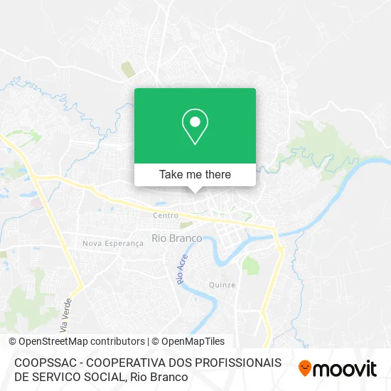 COOPSSAC - COOPERATIVA DOS PROFISSIONAIS DE SERVICO SOCIAL map