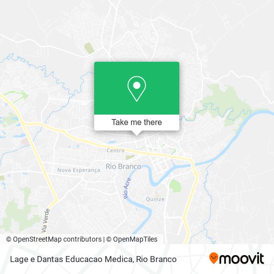 Lage e Dantas Educacao Medica map