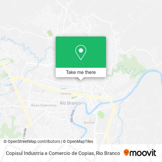 Copisul Industria e Comercio de Copias map