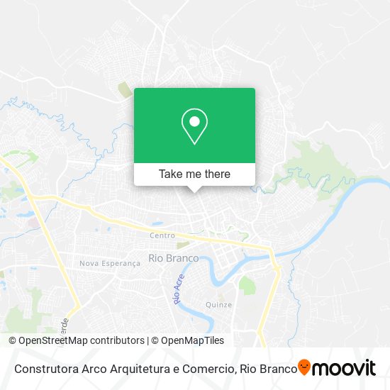 Construtora Arco Arquitetura e Comercio map