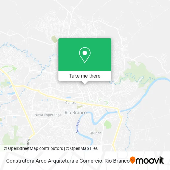 Construtora Arco Arquitetura e Comercio map