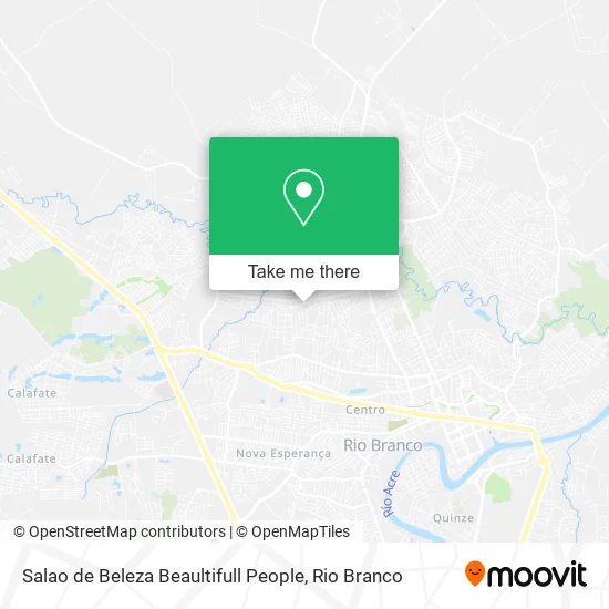 Salao de Beleza Beaultifull People map