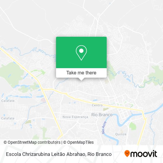 Escola Chrizarubina Leitão Abrahao map