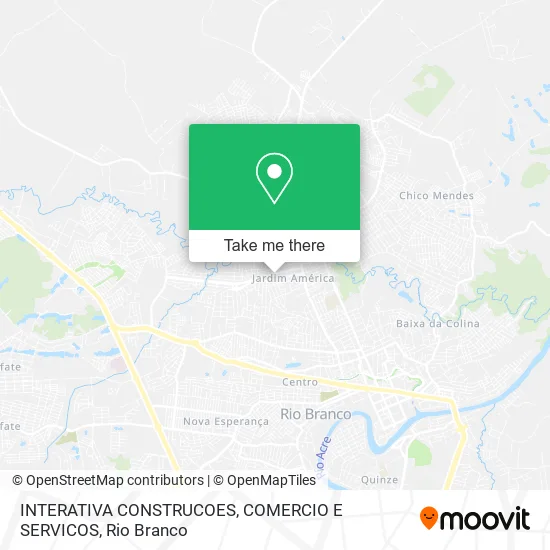 INTERATIVA CONSTRUCOES, COMERCIO E SERVICOS map