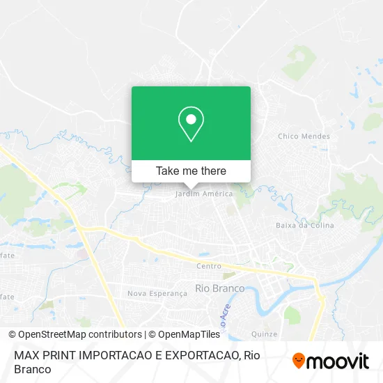 MAX PRINT IMPORTACAO E EXPORTACAO map