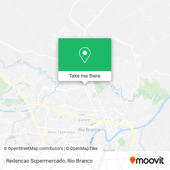 Redencao Supermercado map