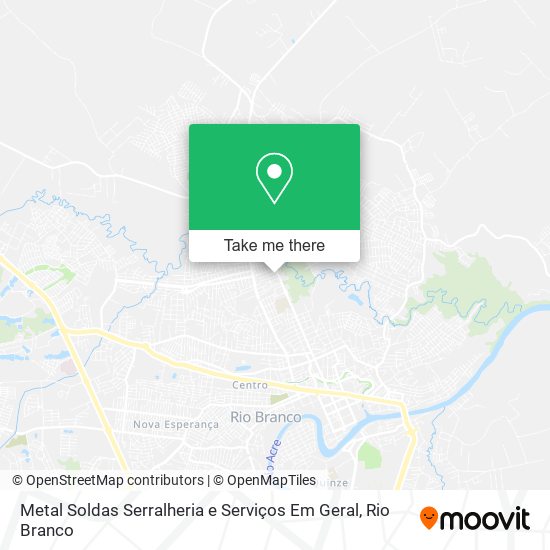 Mapa Metal Soldas Serralheria e Serviços Em Geral