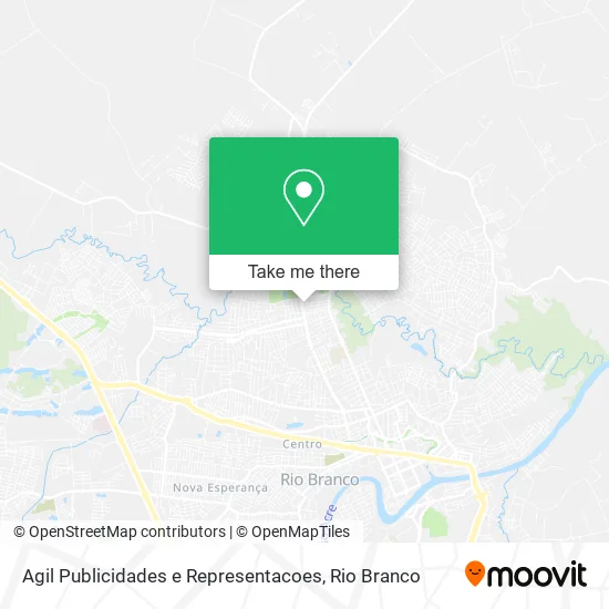Agil Publicidades e Representacoes map