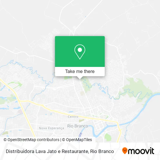 Distribuidora Lava Jato e Restaurante map