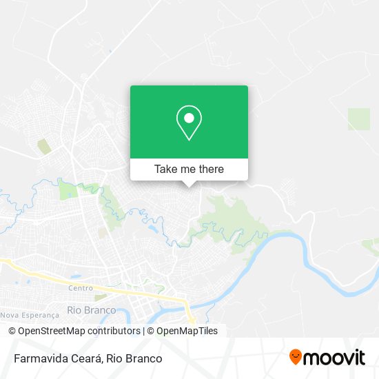 Farmavida Ceará map