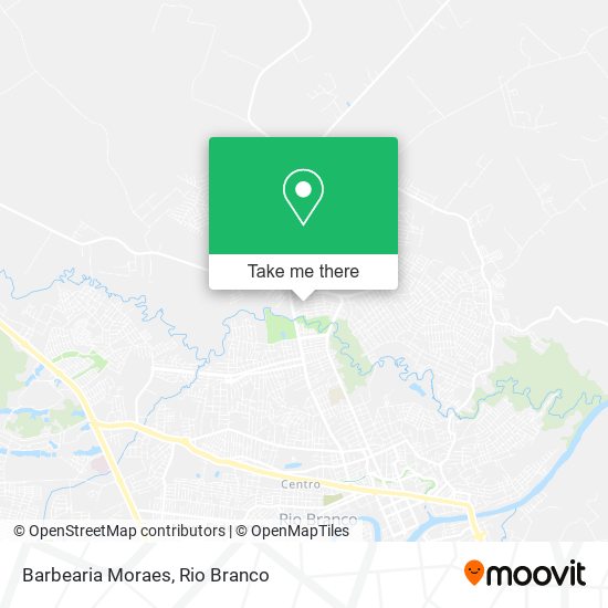 Barbearia Moraes map