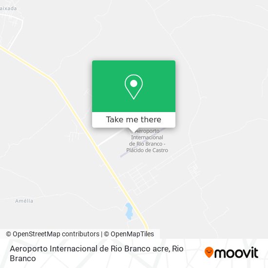 Aeroporto Internacional de Rio Branco acre map