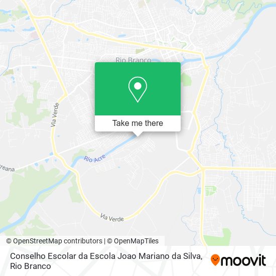 Conselho Escolar da Escola Joao Mariano da Silva map