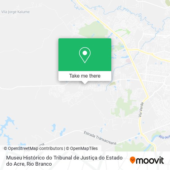 Museu Histórico do Tribunal de Justiça do Estado do Acre map