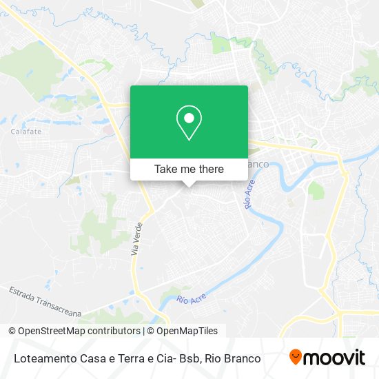 Loteamento Casa e Terra e Cia- Bsb map