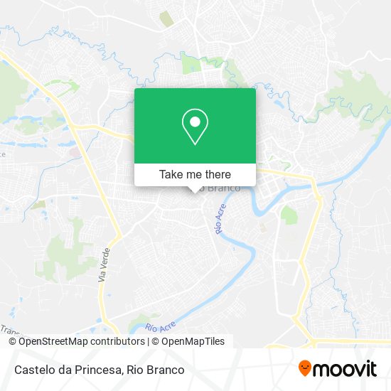 Castelo da Princesa map