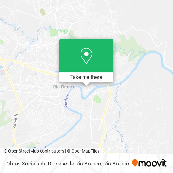 Obras Sociais da Diocese de Rio Branco map