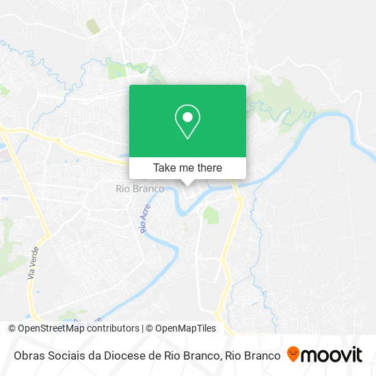 Obras Sociais da Diocese de Rio Branco map