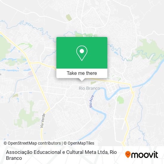 Associação Educacional e Cultural Meta Ltda map