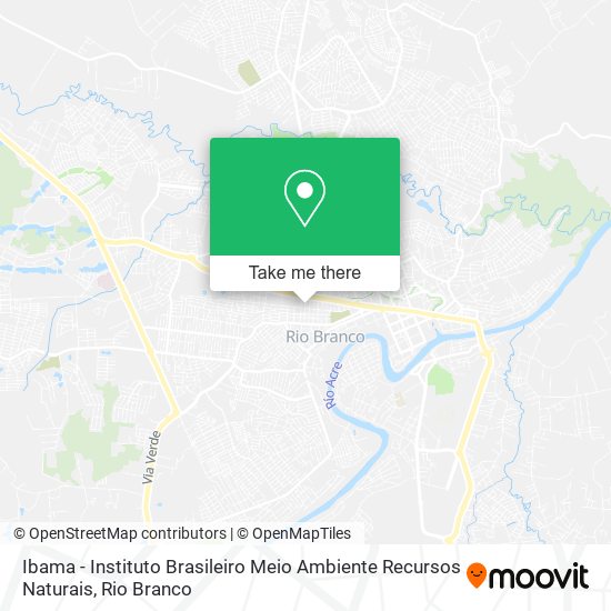 Ibama - Instituto Brasileiro Meio Ambiente Recursos Naturais map