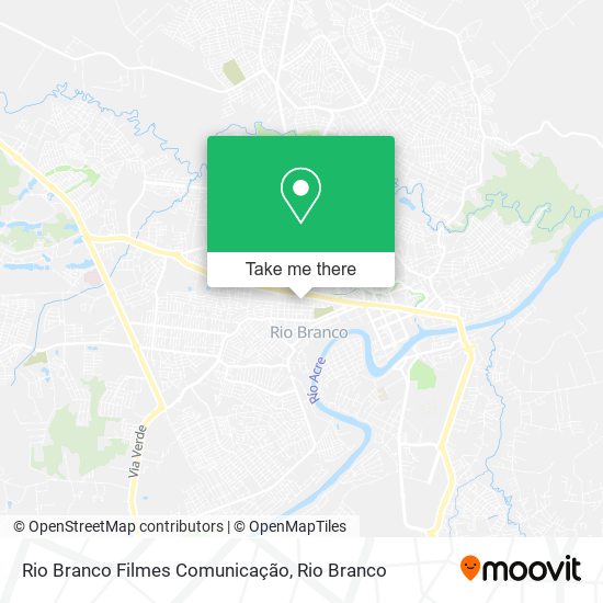 Rio Branco Filmes Comunicação map