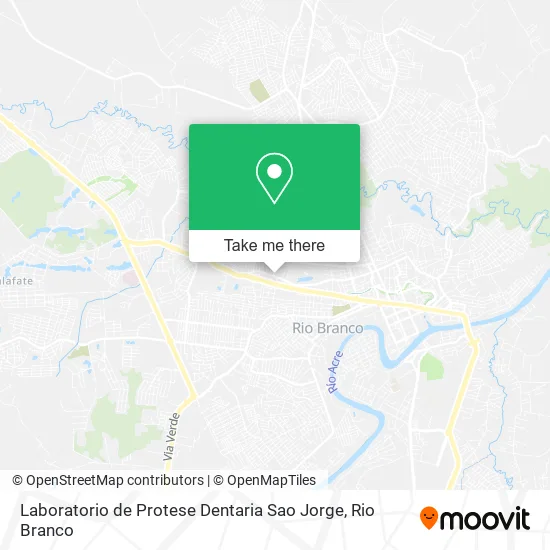 Laboratorio de Protese Dentaria Sao Jorge map