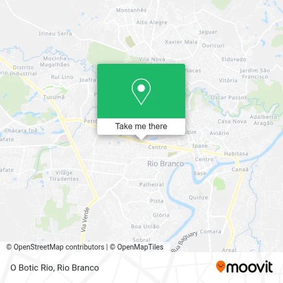 O Botic Rio map