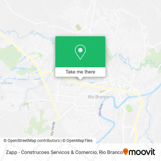 Zapp - Construcoes Servicos & Comercio map