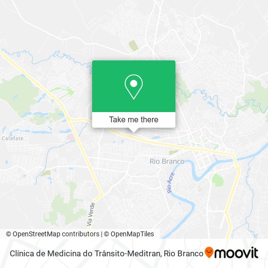 Clínica de Medicina do Trânsito-Meditran map