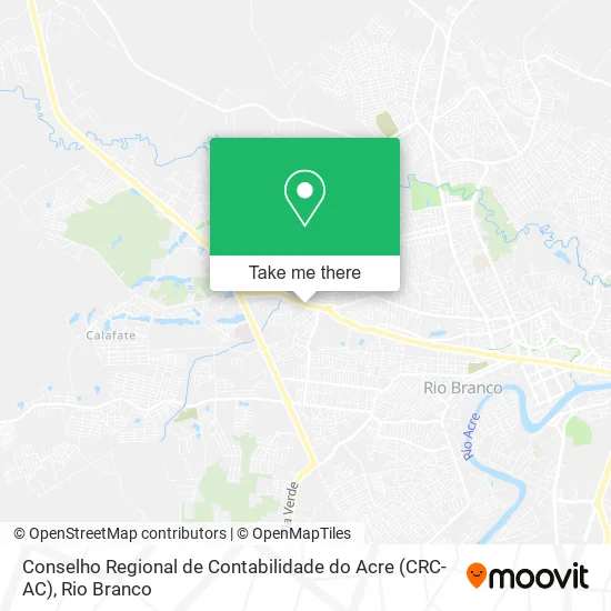 Conselho Regional de Contabilidade do Acre (CRC-AC) map