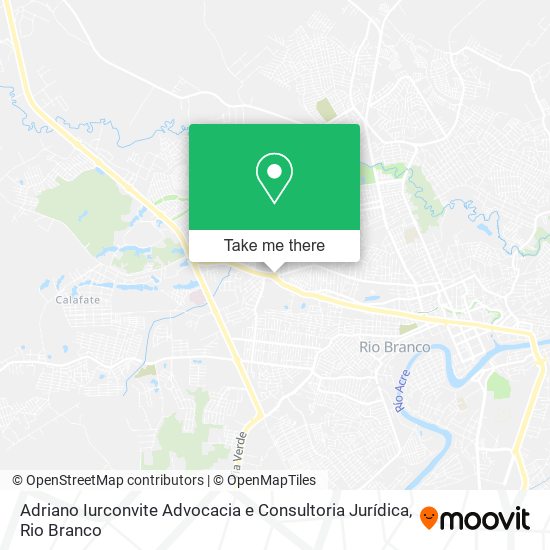 Mapa Adriano Iurconvite Advocacia e Consultoria Jurídica