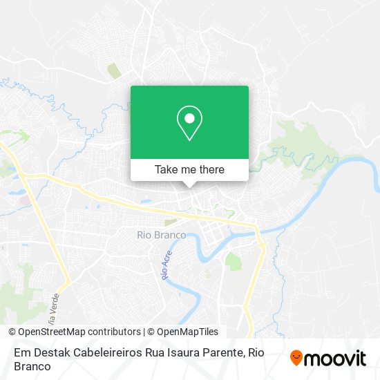 Em Destak Cabeleireiros Rua Isaura Parente map