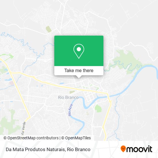 Da Mata Produtos Naturais map