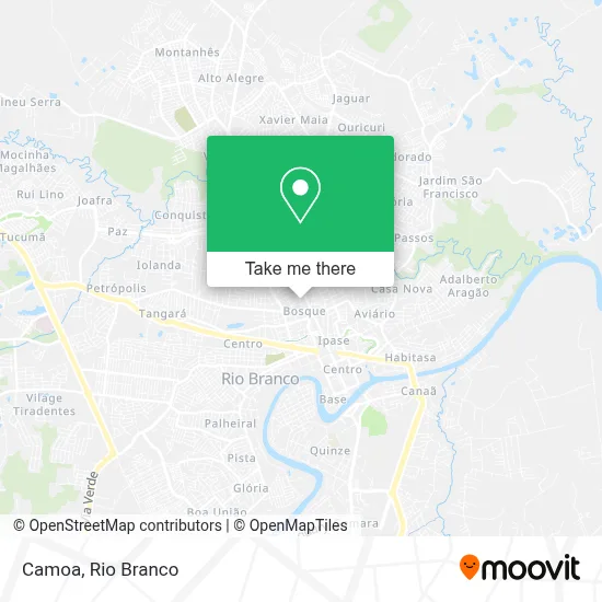 Camoa map