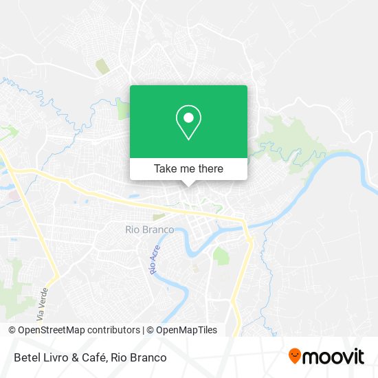 Betel Livro & Café map