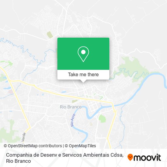 Companhia de Desenv e Servicos Ambientais Cdsa map