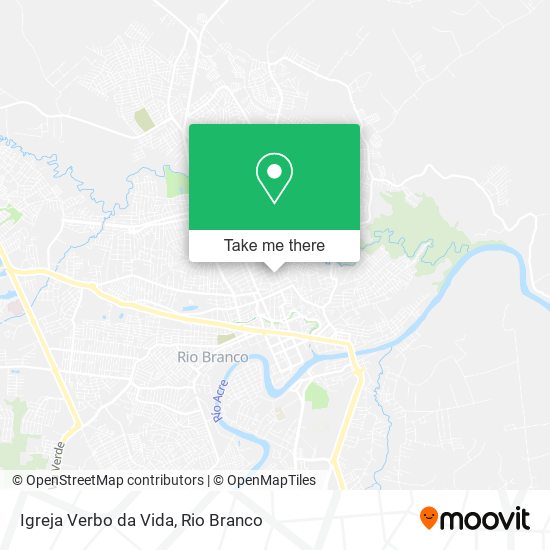 Mapa Igreja Verbo da Vida