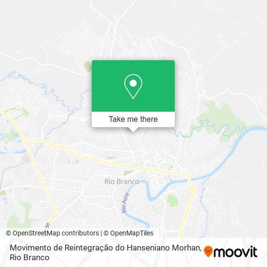 Movimento de Reintegração do Hanseniano Morhan map