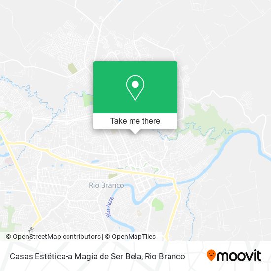 Mapa Casas Estética-a Magia de Ser Bela