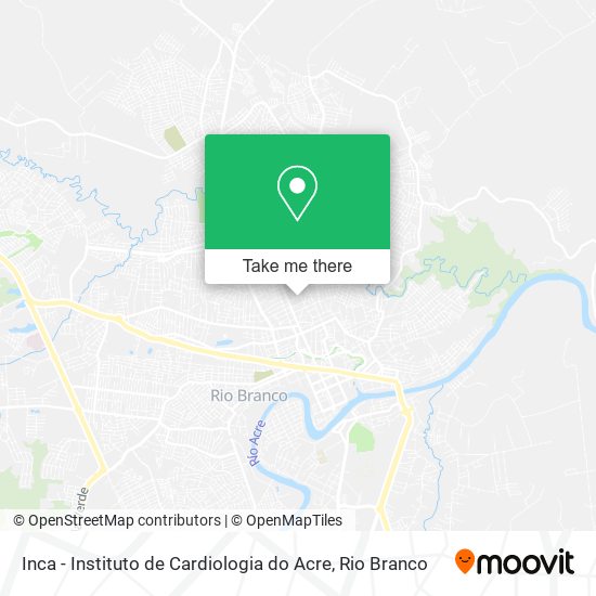 Inca - Instituto de Cardiologia do Acre map